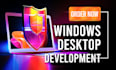 create a windows desktop application