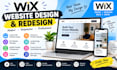 wix website design, wix website redesign,design wix website redesign wix website