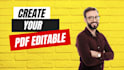 make editable pdf in adobe acrobat