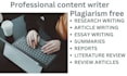 write professional articles essays reports urgent research summaries