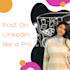 write your linkedin post to get you the best leads