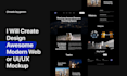 make awesome and modern website design
