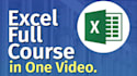 take you through a complete excel course from zero to hero