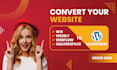 convert, clone or migrate wix, weebly, webflow, squarespace to wordpress website