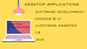design desktop software applications with attractive UI