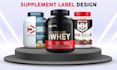 do professional protein supplement label design