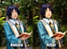 touch up and post process your cosplay photos