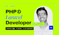 be your full stack developer for PHP and laravel websites