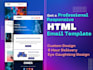 create HTML email template in 6 hours