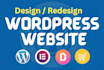 copy, clone, migration, design, redesign wordpress website