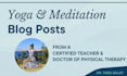 write yoga and meditation articles or blog posts