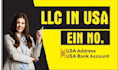 create llc in USA with ein and bank account
