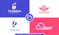 design logo with distinctive effect