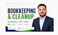 do quickbooks online, xero and excel bookkeeping, cleanup and catch up