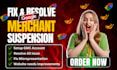 fix google merchant center suspended and misrepresentation
