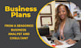 do business plans with unique marketing and financial model