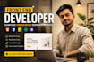do front end web development using html5, css, bootstrap5,jquery