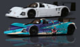 create a unique racing car design and automotive logo
