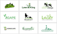 design modern landscape and lawn care logo