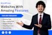create an attractive wordpress website with amazing features