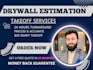 do drywall framing  material takeoff painting lumber construction estimate