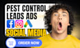pest control website pest control leads insect fumigation pest removal fb ig ads