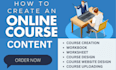 create online course content, masterclass coaching program, course website