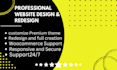 design and redesign wordpress website using salient theme
