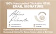 create clickable HTML email signature,email signature HTML