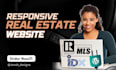 build a real estate website with idx mls, wix in wordpress