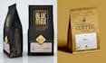 design premium coffee pouch, bags, labels, packaging  design sticker