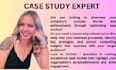 write a professional and compelling case study and research