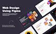 web design in figma, UI UX design