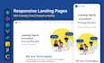 build a landing page with react gatsby
