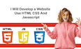 responsive website design using HTML and CSS