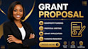do expert grant proposal writing and grant writing services