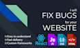 diagnose and fix javascript bugs in your website