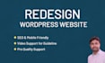 design redesign clone wordpress website with elementor