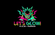 design fun bar mitzvah glow party logo