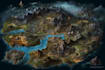 make a fantasy map for your game, dnd