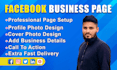 do professional facebook business page creation and setup