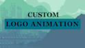 do a fast 2d custom logo animation