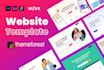 design unique website ui ux template of themeforest standard in psd, figma, xd