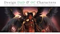 draw your dnd character art, fantasy concept art and oc