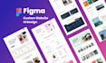 do website UI design, figma design website, figma website UI, website UI