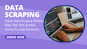 do web scraping, data scraping and data entry