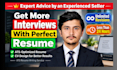 provide ats resume writing service ats optimized resume professional cv design