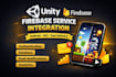 integrate google firebase with your unity game