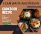 write and design your cookbooks, recipe book, ecookbooks