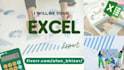do excel and google sheets tasks and assignments